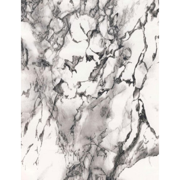 BLACK AND WHITE MARBLE PATIFIX SELF ADHESIVE WALLPAPER 0.45X2M