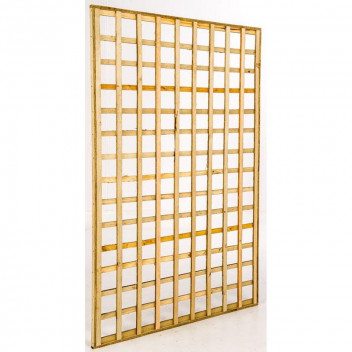 POLE YARD TRELLIS ROUGH 100MM APERTURE SQUARE PATTERN 1500X300MM
