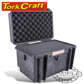 TORK CRAFT BLACK COMPOUND PVC HARD CASE WITH FOAM 420X300X290MM