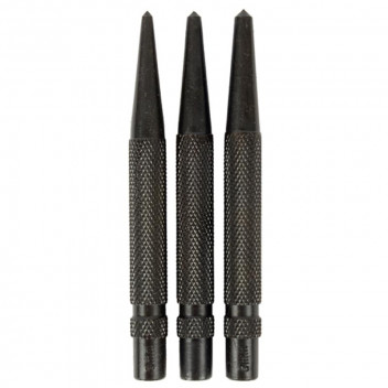 TORK CRAFT CENTRE PUNCH SET 3 PIECE 3/4/5X10X100MM
