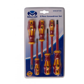 MARATHON SCREWDRIVER 1000V 6PC SET