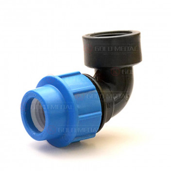 ELBOW COMPRESSION HDPE FEMALE 16BAR 32MMX1.1/4 32MM