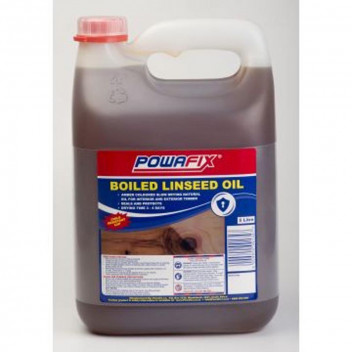 OIL LINSEED BOILED 6730075 5L POWAFIX