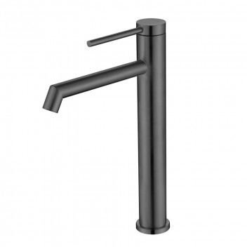 BIJIOU GUNMETAL EVON LONG BASIN MIXER