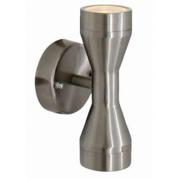 EUROLUX WALL LIGHT SATIN CHROME UP/DOWN FACING