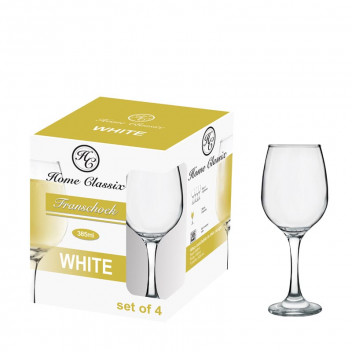 FRANSCHOEK WHITE WINE GLASS 385ML 4PACK