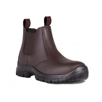 DOT CHELSEA BROWN SAFETY BOOT NO 5