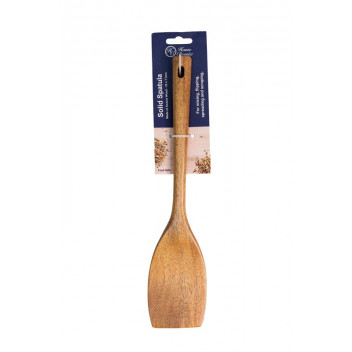 SPATULA   19253    WOODEN SOLID   33X7.3CM