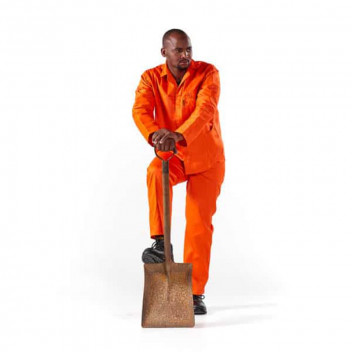 OVERALL DW-CONTI SUIT ORANGE NO44