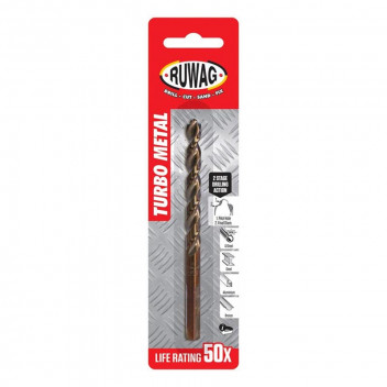 RUWAG 2.5MM TURBO METAL DRILL BIT