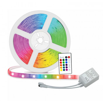 LITEMATE RGB LED STRIP LIGHT 3M WITH REMOTE