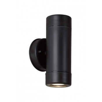 EUROLUX OUTDOOR WALL LIGHT UP/DOWN BLACK