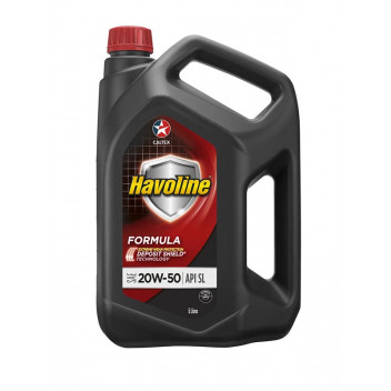 CALTEX HAVOLINE 20W50 ENGINE OIL 5L