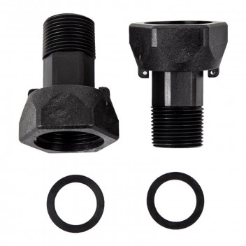 PLASTIC TAIL PIECE SET FOR WATER METER 22MM