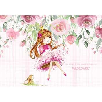 DECOUPAGE LITTLE ROSE PRINCESS A3