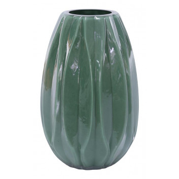 VERN GREEN VASE 26CM