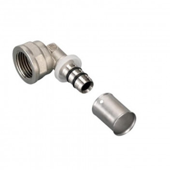 RIFENG NICKEL PLATED FEMALE ELBOW 16X3/4INCH