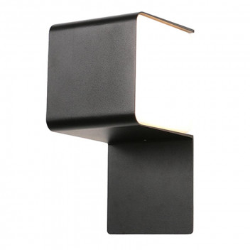 EUROLUX QUEST BLACK OUTDOOR WALL LIGHT