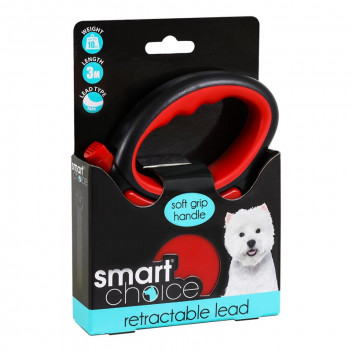 SMART CHOICE DOG RECTRACTABLE LEAD 3M