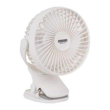 EUROLUX RECHARGEABLE USB MINI CLIP ON FAN