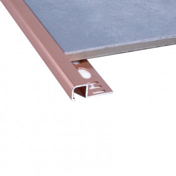 STRAIGHT EDGE COPPER TRIM DECOR  12MM X 2.5M
