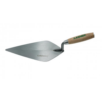 LASHER WOODEN HANDLE BRICK TROWEL 280MM