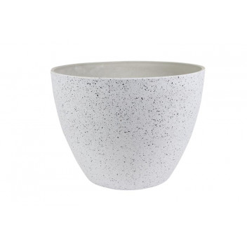 POT NOVA TERRAZO WHITE D36 H27
