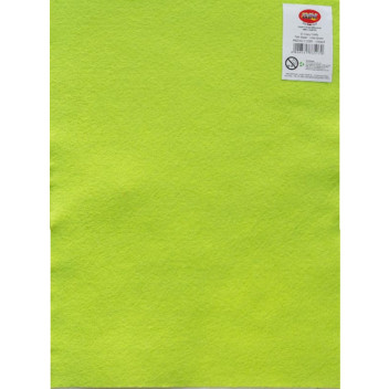 LIME GREEN CRAFT FELT
