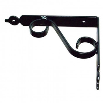 TUSCANY B&B LARGE SILVER/VEIN BRACKET