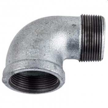 K-BRAND GALVANIZED MALE AND FEMALE 90 DEGREE ELBOW 15MM