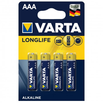 VARTA LONGLIFE BATTERY AAA 4PACK