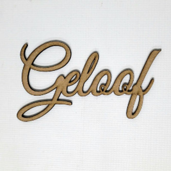 WOOD WORD GELOOF 35MM