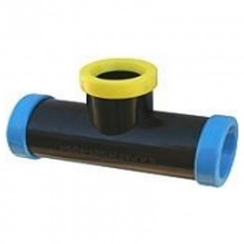 FULL FLOW REDUCING TEE 25MMX20MM