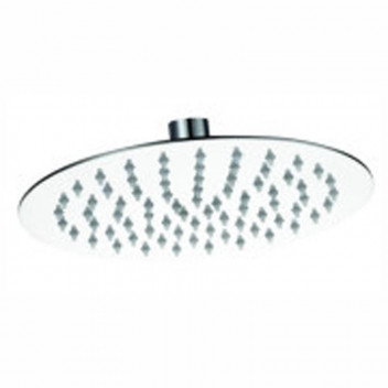 BREVIK ROUND STAINLESS STEEL SHOWER ROSE 250MM