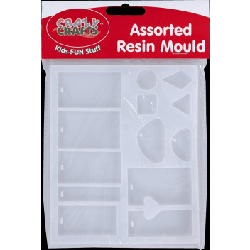VARIOUS CRAFT RESIN MOULD 13PIECE