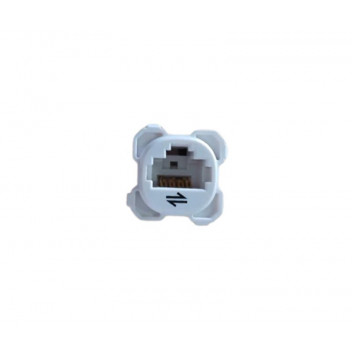 WHITE SINGLE DATA SOCKET