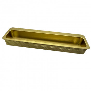 ROCO MATT BRUSHED BRASS INSERT HANDLE 118X31X14MM