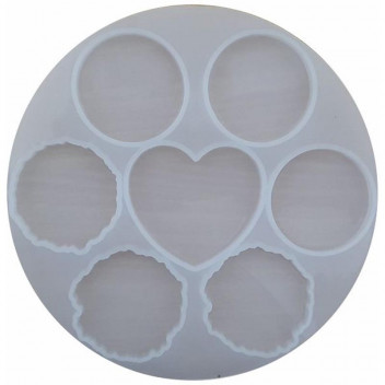CRAFT SIILICONE MOULD CUBE POPSOCKET 150X150X30MM