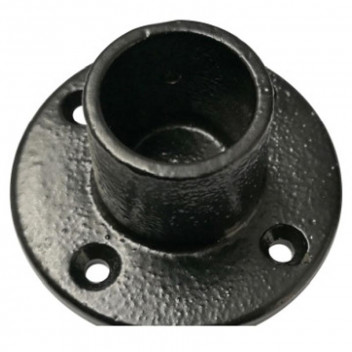 WALL SIDE BLACK IRON WROUGHT BRACKET  28MM
