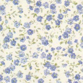 BLUE FLOWER PRINT PATIFIX SELF ADHESIVE WALLPAPER 0.45X2M