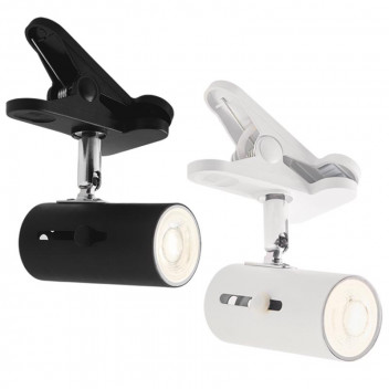BRIGHT STAR CLIP SPOT DESK LIGHT BLACK