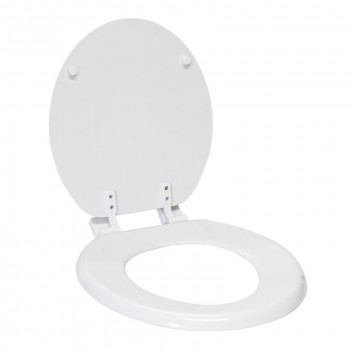 WHITE MDF TOILET SEAT