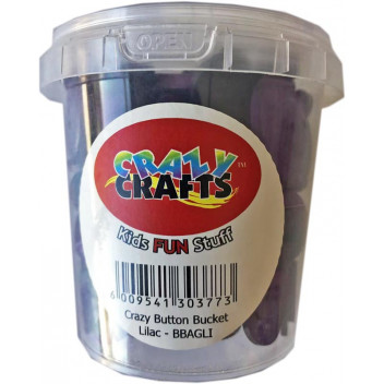 BUTTON CRAFT TUB LILAC