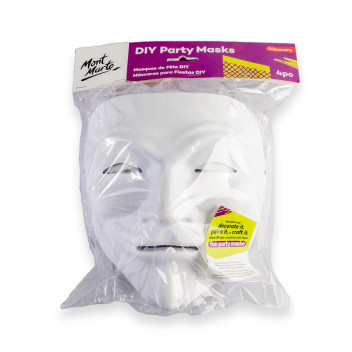 MIMECRAFT PARTY MASK 4 PIECE