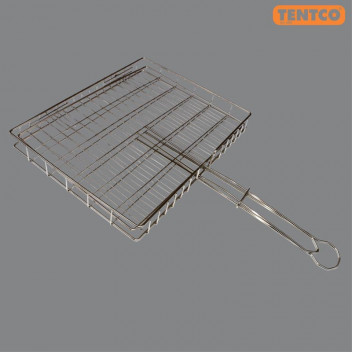 TENTCO WATERBUCK STAINLESS STEEL BRAAI GRID 43X34X4.5CM