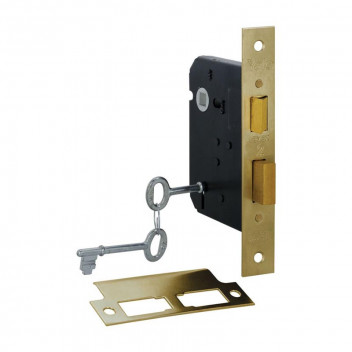 YALE 4 LEVER POWDER COATED UPRIGHT DOOR LOCK