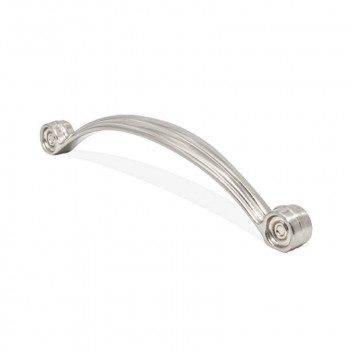 HANDLE SCROLL W8228BN BRUSHED NICKEL  128MM