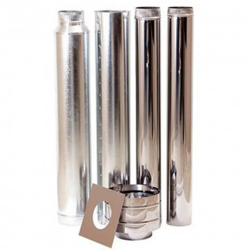 STAINLESS STEEL FLUE PIPE INSTALLATION KIT