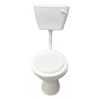 BALLURE SUITE TOILET LOW LEVEL INCLUDING PAN CISTERN SEAT MECHANISM