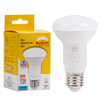 RADIANT LED BULB E27 8W 4000K